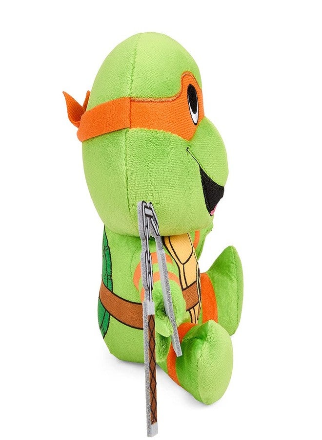 Kidrobot Teenage Mutant Ninja Turtles Michelangelo 7.5 Inch Phunny Plush - Image 5