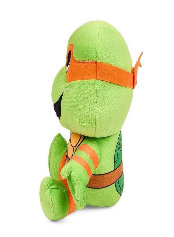 Kidrobot Teenage Mutant Ninja Turtles Michelangelo 7.5 Inch Phunny Plush - Image 3