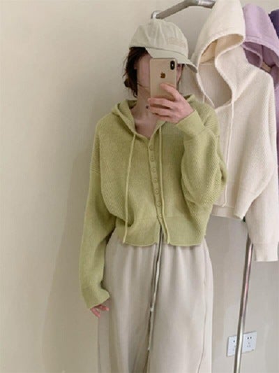Loose Fit Knitwear for Women Yellow - Image 1
