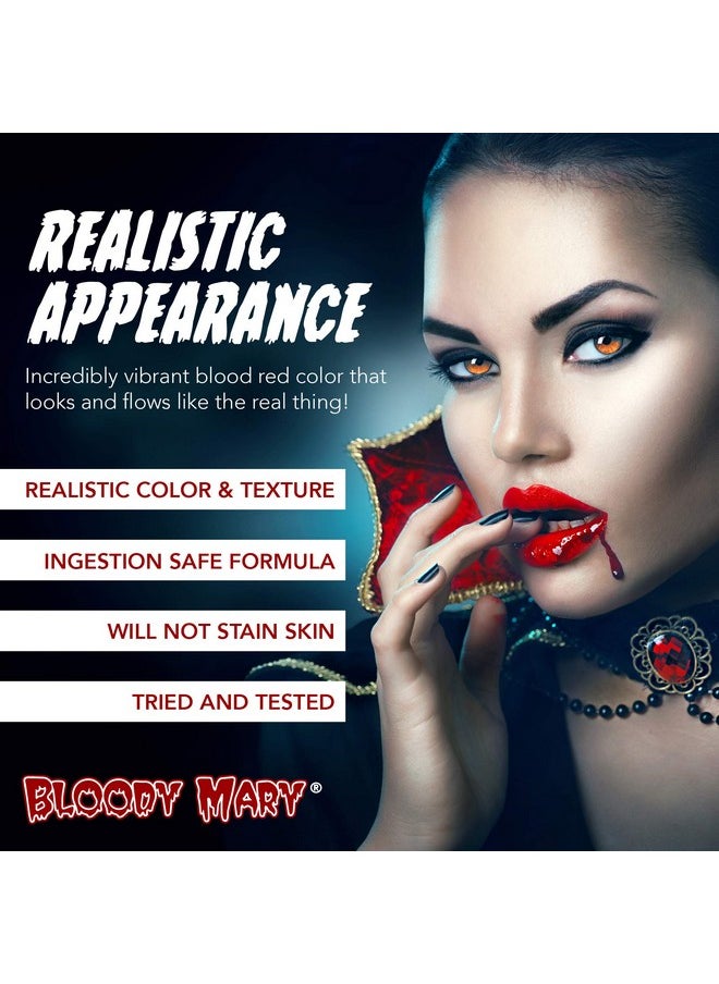 Bloody Mary - مكياج احترافي لطلاء الجسم بالدم المزيف 0.25 أونصة - Image 1