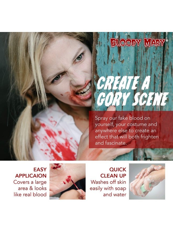Bloody Mary - مكياج احترافي لطلاء الجسم بالدم المزيف 0.25 أونصة - Image 1