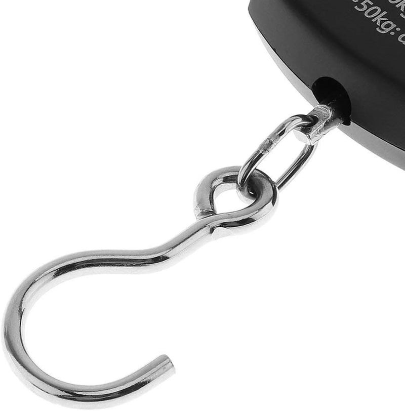UrbanBite Weight Machine for Luggage 50kg Weighing Scale Electronic Portable Digital LED Screen Luggage Weight Scale for Home Shop Traveling Suitcase Cylinder Hanging Scale machine With Free Batteries - Image 5