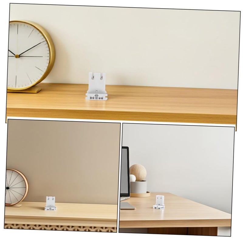 UKCOCO 12pcs Fluorescent Tube Light Socket Holder Tube Light Bracket for Home Offices Led Lamp Socket Holder Easy Installation - Image 3