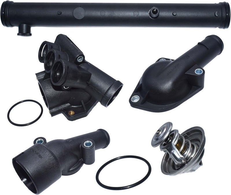 Wivplex Coolant Water Pipe Thermostat Housing Kit