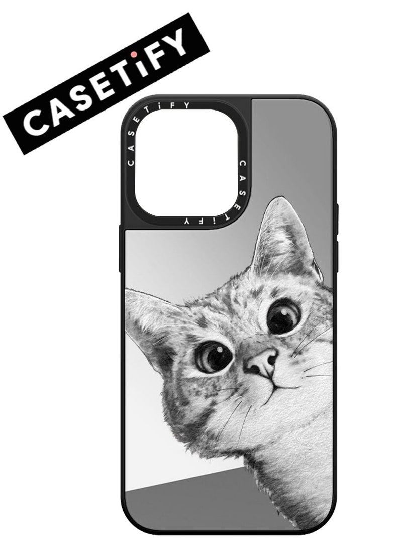 For iPhone 13 Pro Max Case Probe Cat Magnetic Phone Cover - Image 1
