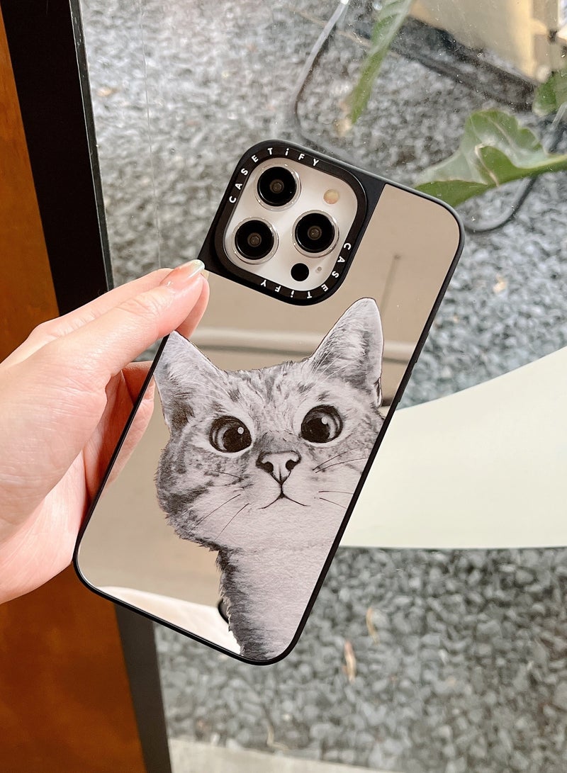 For iPhone 13 Pro Max Case Probe Cat Magnetic Phone Cover - Image 3