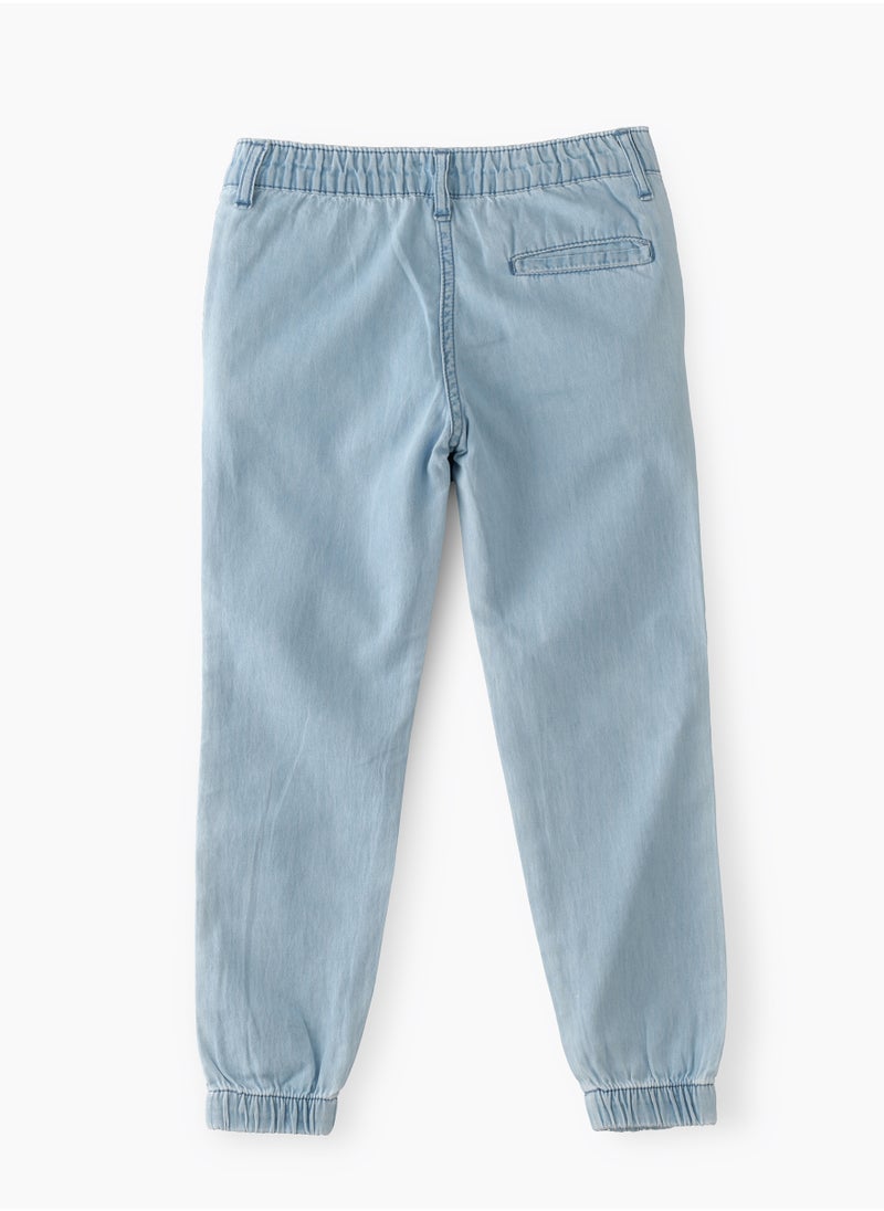 Jelliene - Sunny Explorations: Girls' Breathable Pants Comfy Fun & Spring Adventures - Image 1