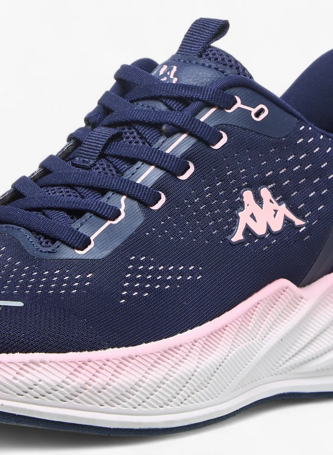 Kappa Women's Logo Detail Sports Shoes with Lace-Up Closure