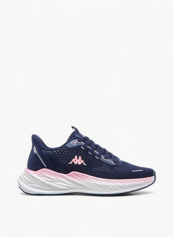 Kappa Women's Logo Detail Sports Shoes with Lace-Up Closure