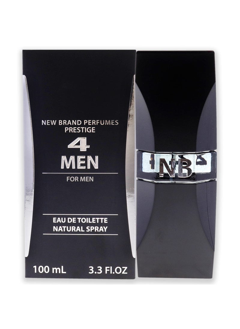 NEW BRAND New Brand Perfumes 4 Men EDT Spray Men 3.3 oz (sem numero) 