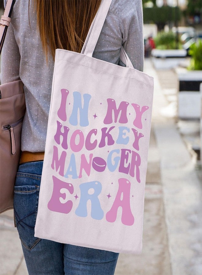 WCGXKO In My Hockey Manager Era Tote Bag Hockey Team Manager Gift (Hockey Manager Era Tote) - Image 5