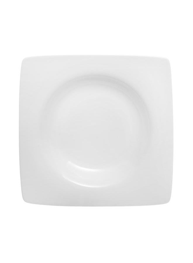 Royal Porcelain Royal Porcelain Dinner Set 20 Pieces Fine China - Time Square White  - Image 3