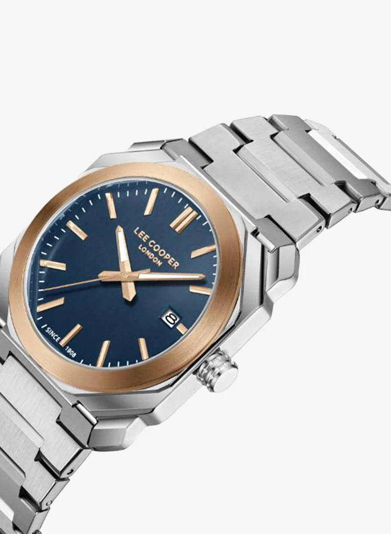 Lee Cooper Men's Metal Analog Watch LC08185.590 - 40 mm