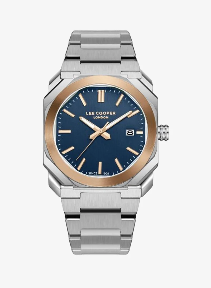 Lee Cooper Men's Metal Analog Watch LC08185.590 - 40 mm