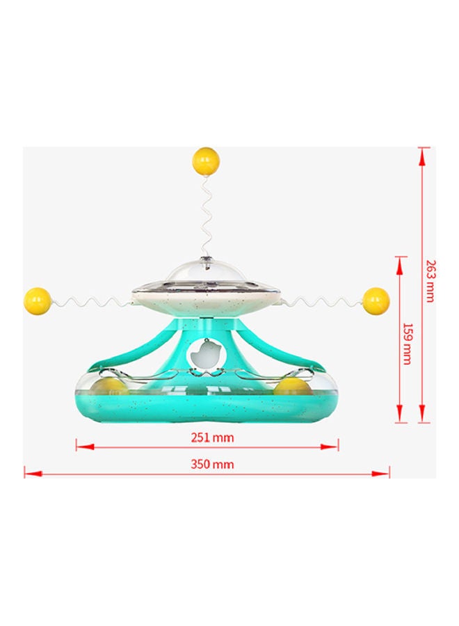 Kidle Carousel Track Ball Toy For Cat Lake Blue 15.9x25x25cm - Image 5