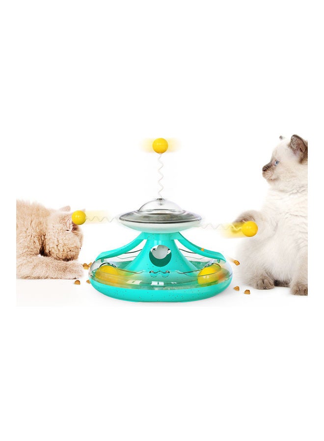 Kidle Carousel Track Ball Toy For Cat Lake Blue 15.9x25x25cm - Image 2