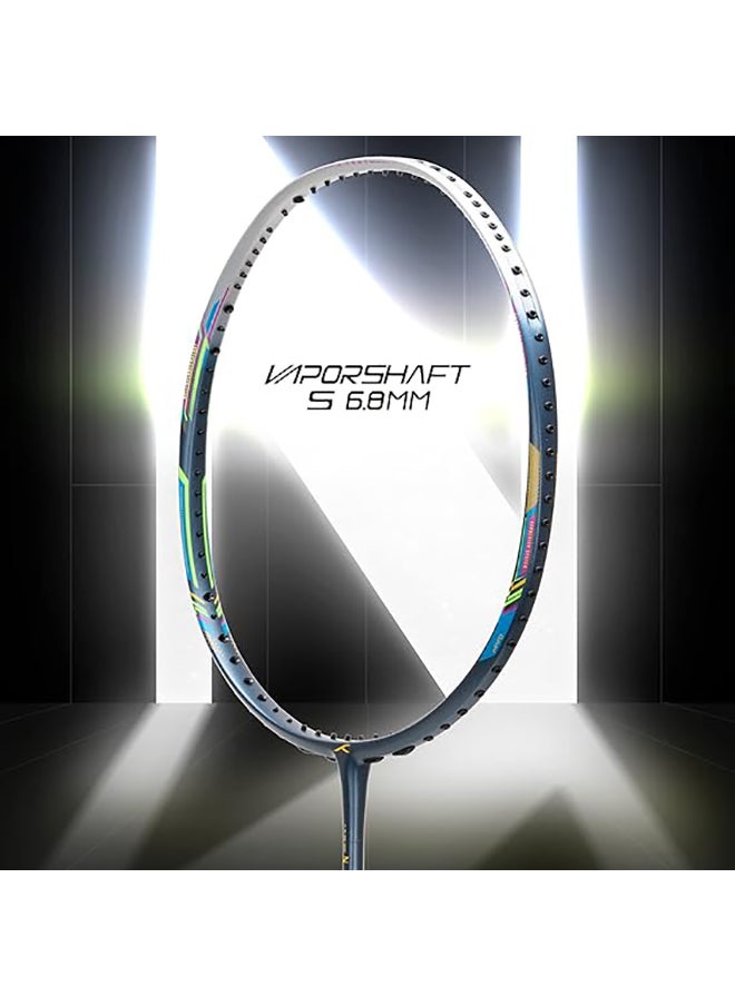 HUNDRED - N-ERGY 80 Carbon Fibre Strung Badminton Racket with Full Racket Cover | For Intermediate Players | 80 grams | Maximum String Tension - 32lbs - Image 1