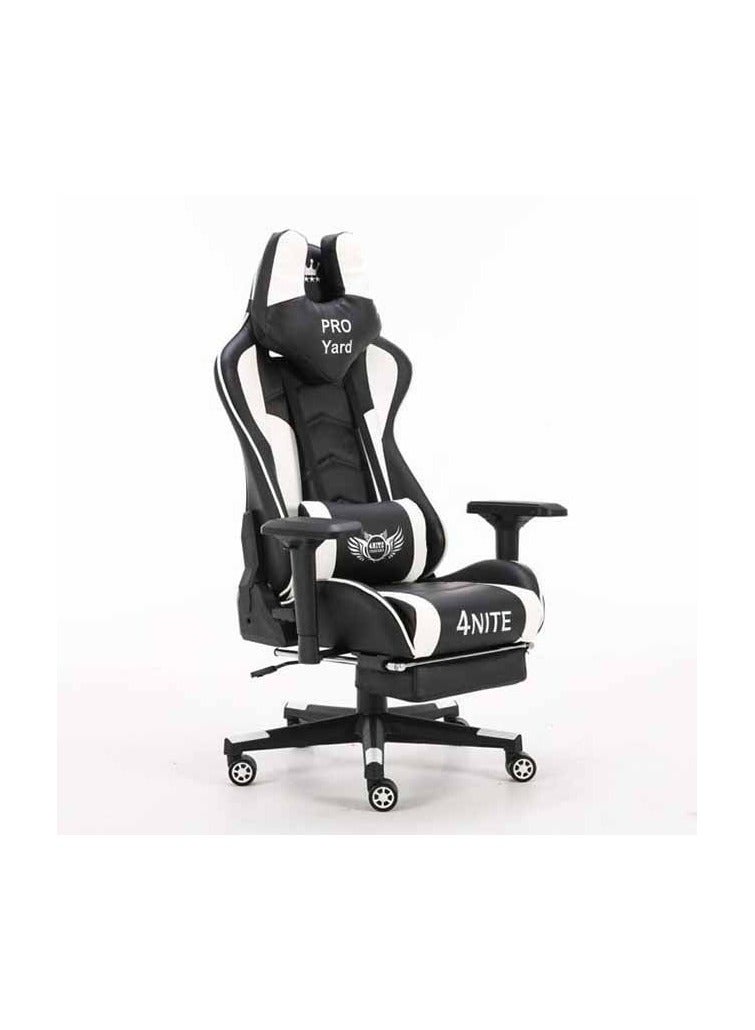 Pro Yard Upgraded Pro Yard white value  gaming chair  - Image 1