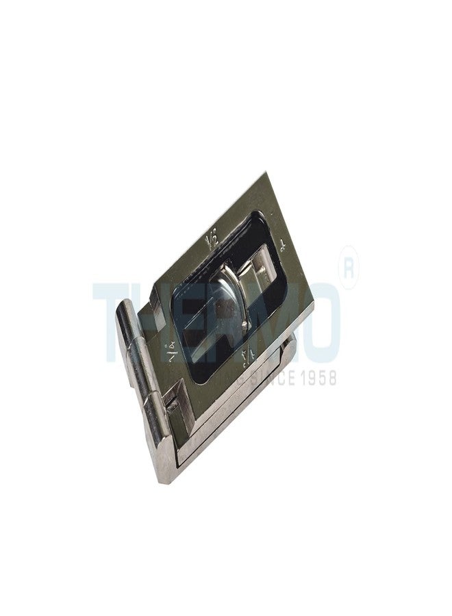 ثيرمو عدسة مكبرة حرارية ثنائية الطي مع مقياس، عدسة مكبرة 10X، عدسة مكبرة للعين للمجوهرات والمنسوجات والماس وغيرها - أداة محمولة باليد - صنع في الهند (10 قطع) - Image 2