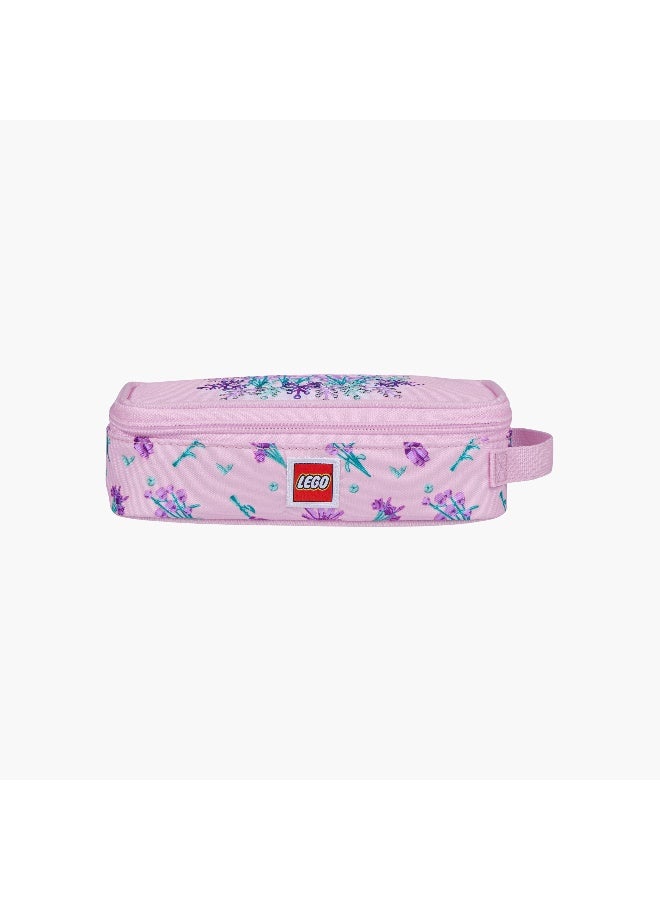 LEGO Pink Floral Pencil Pouch for Girls - Image 2