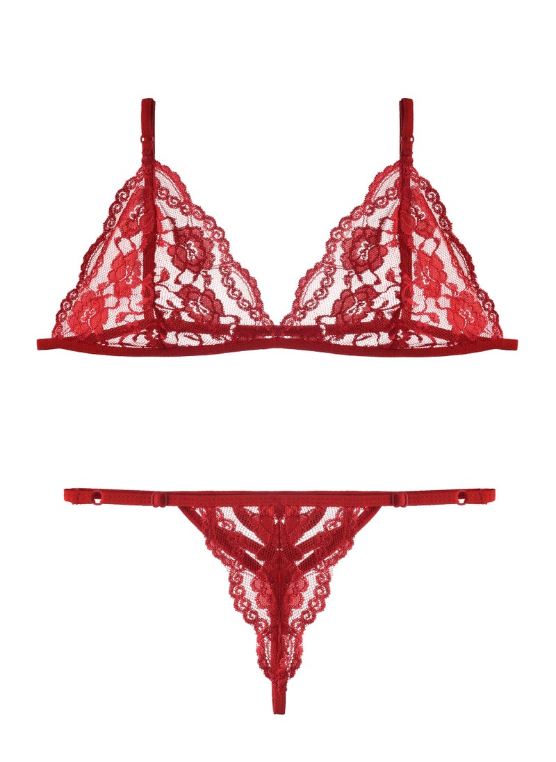Lacy Dreams LACE LINGERIE SET  - Image 1