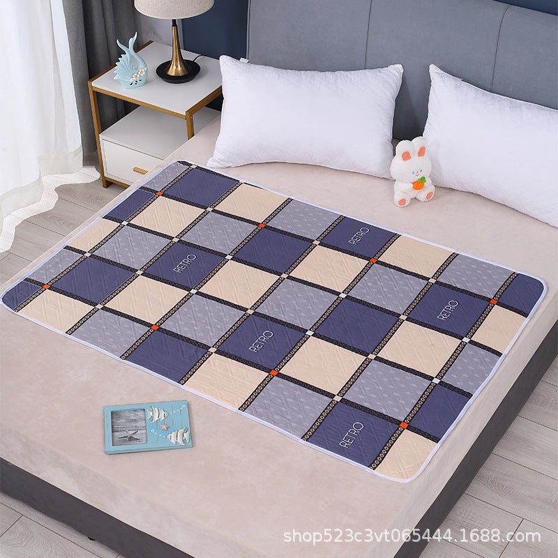 Diaper Mat For The Elderly Waterproof Washable Queen-Size Bed Care Mat Aunt Mattress Menstrual Mat Ultrasonic Four-Layer Integrated - Image 1