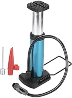 Keenso Keen so Bike Pump, Mini Bicycle Foot Pump, Portable Air Pump for High Pressure Floor Inflator (Blue) 