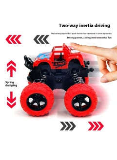 واي آند دي سيارة SUV ضخمة تعمل بقوة الاحتكاك ومزودة بعجلات ثابتة 9x8.5x7.5سم  - Image 3