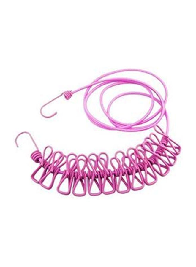 Clothesline - 12 Pcs Clip Pink