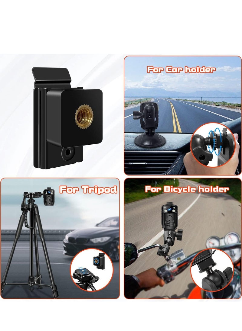 SYOSI Body Camera for Law Enforcement, 1296P HD Cameras Camcorders Body Worn Night Vision Recorder, Security Guards, Personal Use  - Image 5