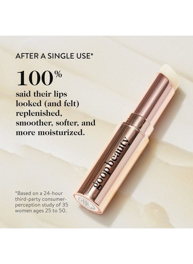 Goop - Lip Balm : Clean Moisturizing Lip Balm For Chapped Cracked Or Dry Lips : Dermatologist Tested : 016 Oz : Paraben And Silicone Free - Image 1