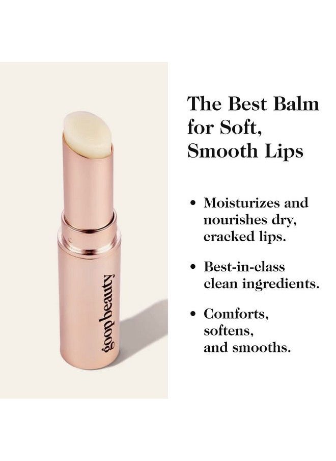 Goop - Lip Balm : Clean Moisturizing Lip Balm For Chapped Cracked Or Dry Lips : Dermatologist Tested : 016 Oz : Paraben And Silicone Free - Image 1