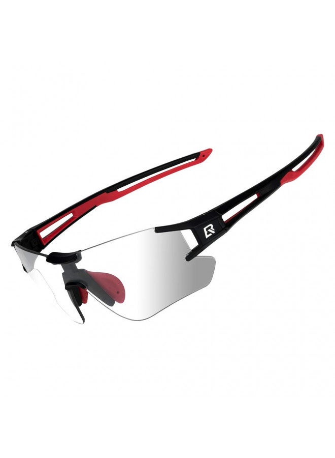 Rockbros ROCKBROS Cycling Sunglasses - Adjustable,Lightweight,Shatterproof Photochromic Bike Glasses for Men Women Sports Goggles UV Protection - Image 1
