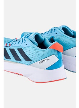 Adidas Women Adizero SL Lace Up Running Shoes, Light Aqua  - Image 4