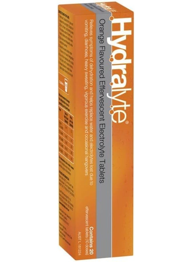 Hydralyte Effervescent Orange 20S - Image 2