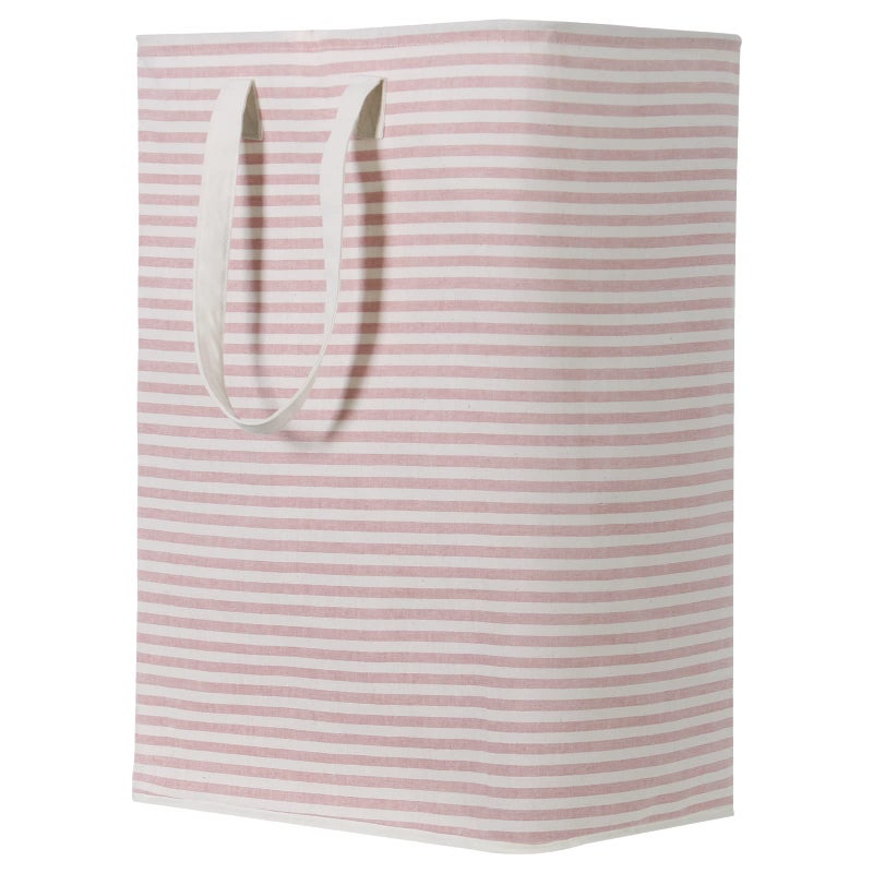 Lifewit Laundry Hamper Large Collapsible Laundry Basket Freestanding Waterproof Clothes Hamper Storage with Easy Carry Handles for Clothes in Bedroom Bathroom College Dorm for Adults Pink 80L