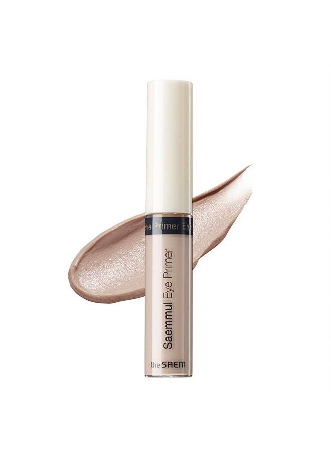 THESAEM - [the SAEM] Saemmul Eye Primer 5.8g - Eye Shadow Base to Prevent Oily Lids & Creasing - Clear Waterproof Eyeshadow Primer for All Shadows - Image 1