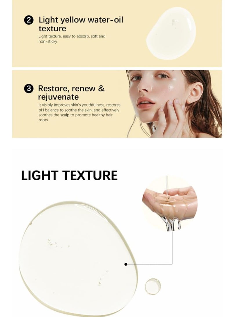 lakerain Rosehip Oil 100ml - Organic Cold Pressed Unrefined Rosehip Oil for Face, Skin & Hair - Nourishing & Moisturizing, Suitable for All Skin Types, Includes Massage Board - Image 5