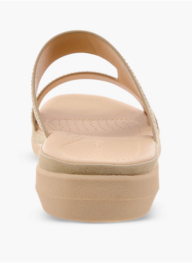 Le Confort Embellished Slip-On Sandals  - Image 5