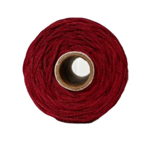 Crochela 2 MM Nylon Macrame Cord/Thread/Dori (Purse Thread) (200 Grams | 150 Meters) for Jewellery Making, Bags, Bracelet and Many Other DIY Crafts (Maroon) - Image 2