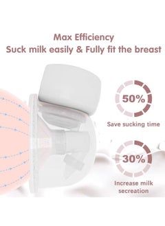 ACPLAY Wearable Breast Pump, Hands-Free & Cordless, 3 Modes, 9 Suction Levels, LCD Display, Memory Function, BPA-Free & Eco-Friendly, Easy to Clean, Great Value  - Image 5