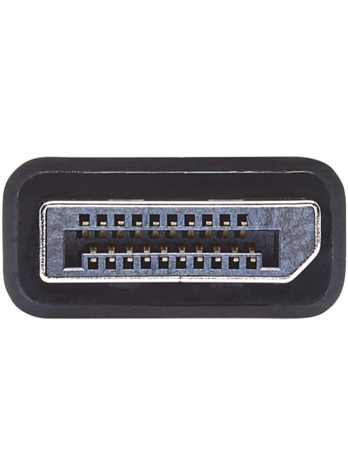 تريب لايت محول Tripp Lite P136-06N-HDV-4K من DisplayPort 1.2 إلى VGA / DVI / HDMI متعدد الاستخدامات (3 في 1)، بطول 15.24 سم، اللون أسود. - Image 3