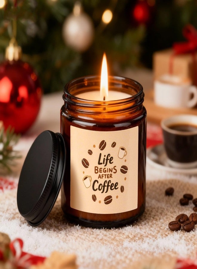 Ithmahco Coffee Lover Gifts for Women Men - Includes Mug Spoon Rest Holder Candle Socks Sticky Notes Set, Coffee Gift Basket for Birthday Mothers Day Galentines Valentines Day Christmas Gift Ideas - Image 4