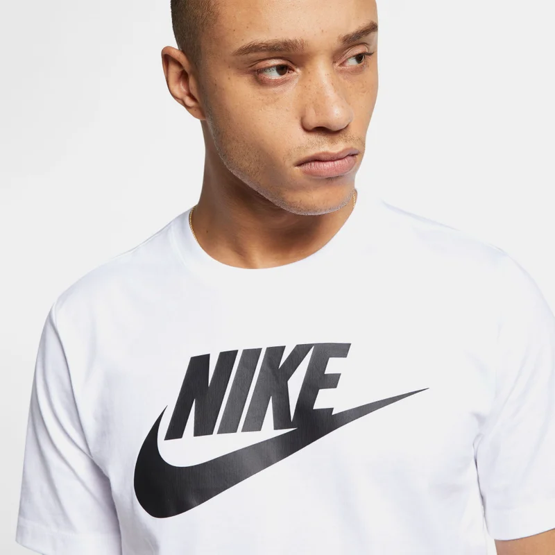 Nike White Men's Sportswear Icon Futura T-Shirt for Men | Best Price UAE