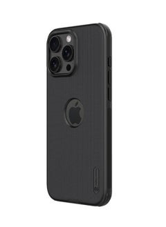 Nillkin Nillkin Super Frosted Shield Pro cover case for iphone 16 Pro Max with logo cutout - Black  - Image 2