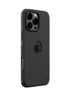 Nillkin Nillkin Super Frosted Shield Pro cover case for iphone 16 Pro Max with logo cutout - Black  - Image 1