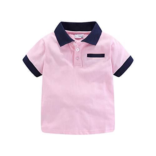 Mud Kingdom Toddler Girl Polo Shirts White 3T Plain - Image 1