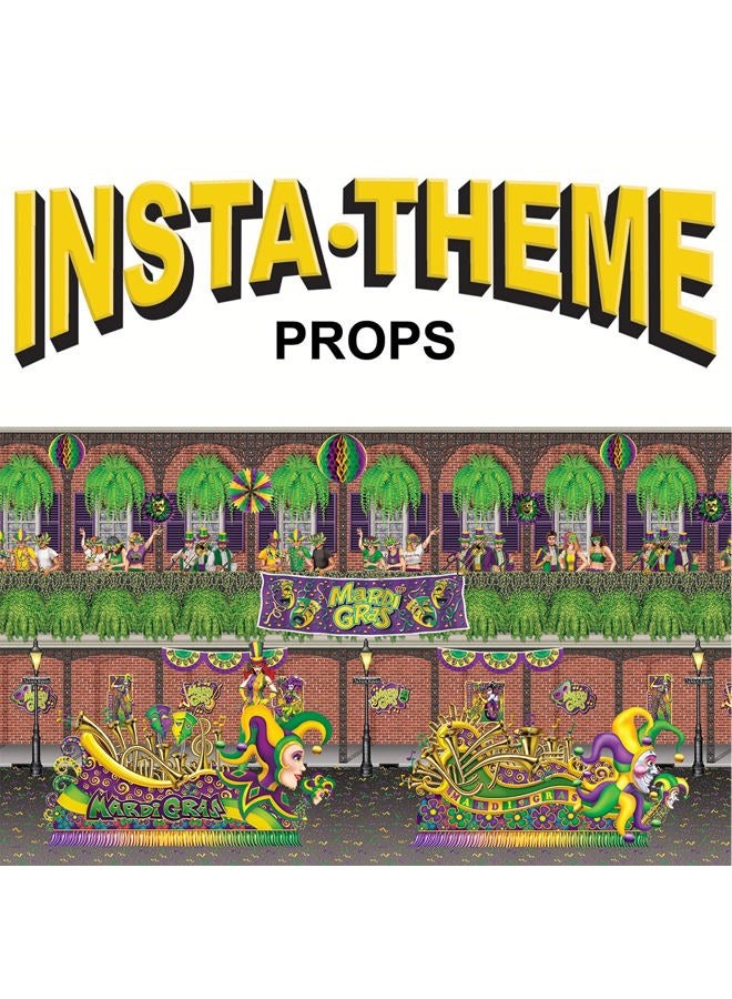 Beistle 52048 Mardi Gras Float Props, Plastic, Multicolor - Image 5