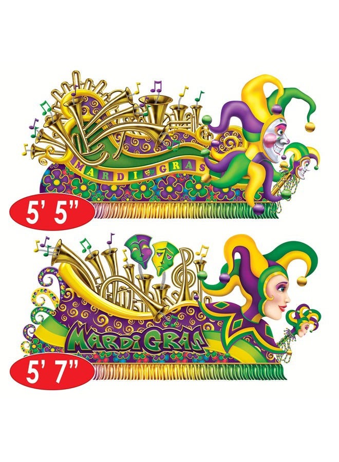 Beistle 52048 Mardi Gras Float Props, Plastic, Multicolor - Image 2