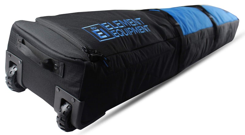 Element Equipment حقيبة تزلج مزودة بعجلات ومبطنة من إليمنت إكويبمنت - حقيبة سفر مزدوجة فاخرة عالية الجودة 167 أزرق ريبستوب - Image 2
